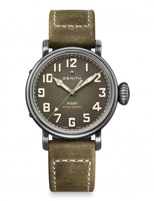 Replica Watch Zenith Pilot Type 20 Extra Special 11.1940.679/63.C800 Steel - Aligator Bracelet